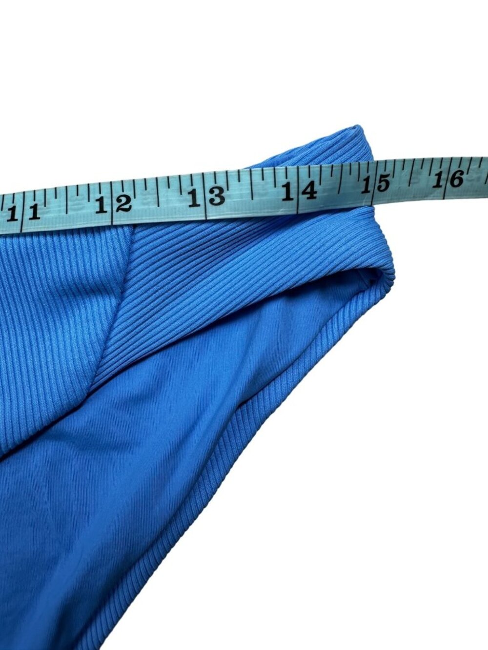Becca Swim Bottom Blue Womens Size Medium Hipster American Fit NEW - Picture 4 of 7